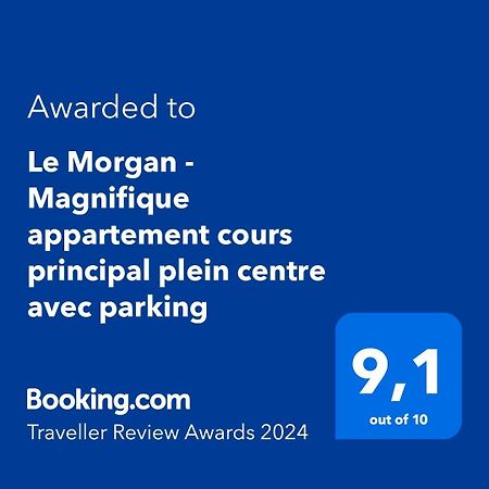 Le Morgan - Magnifique Appartement Cours Principal Plein Centre Avec Parking Салон дьо Прованс Екстериор снимка